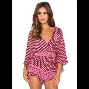 Blue Life Geisha Romper BNWT